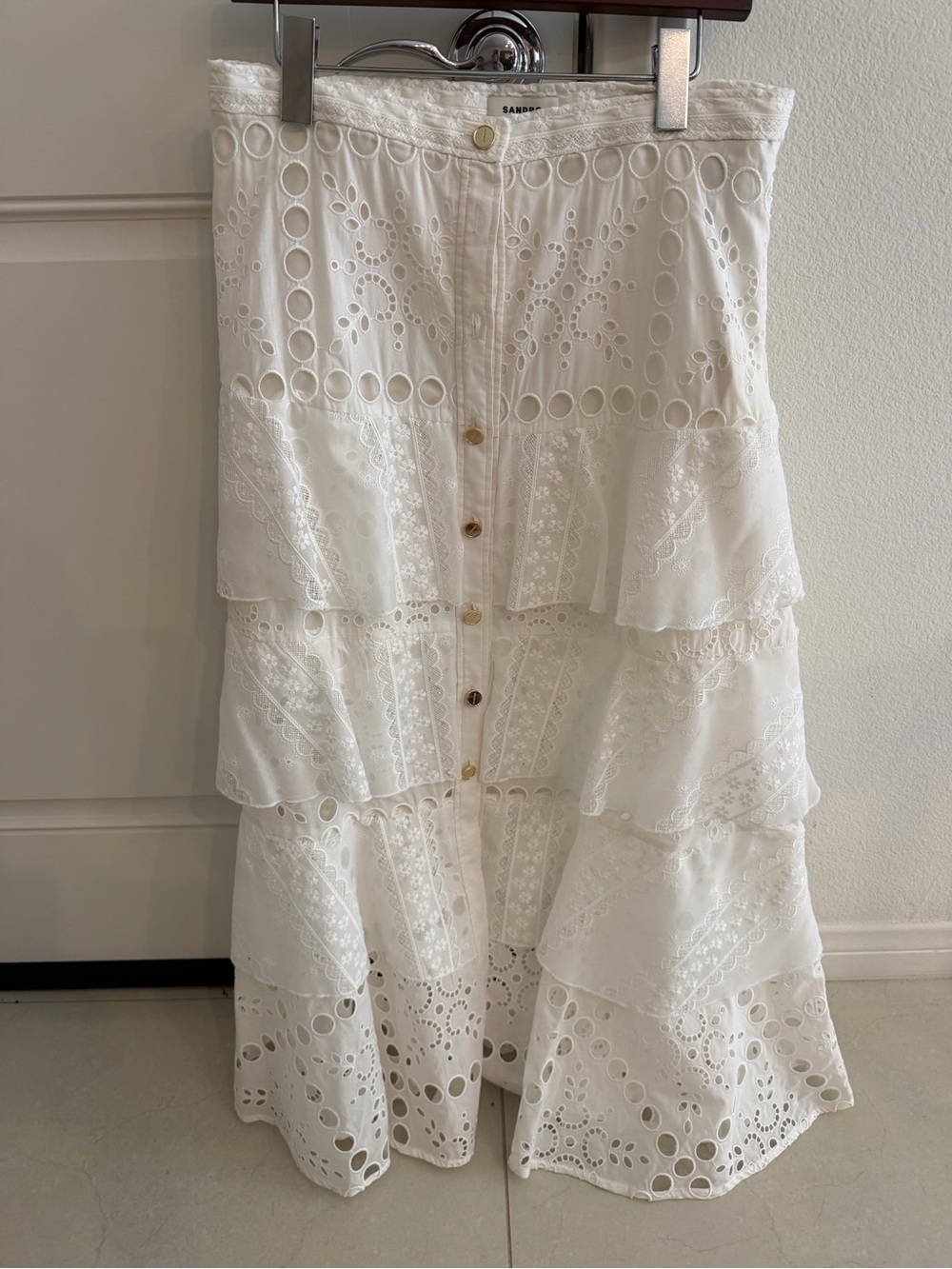 Sandro Sahar Skirt Size European 42